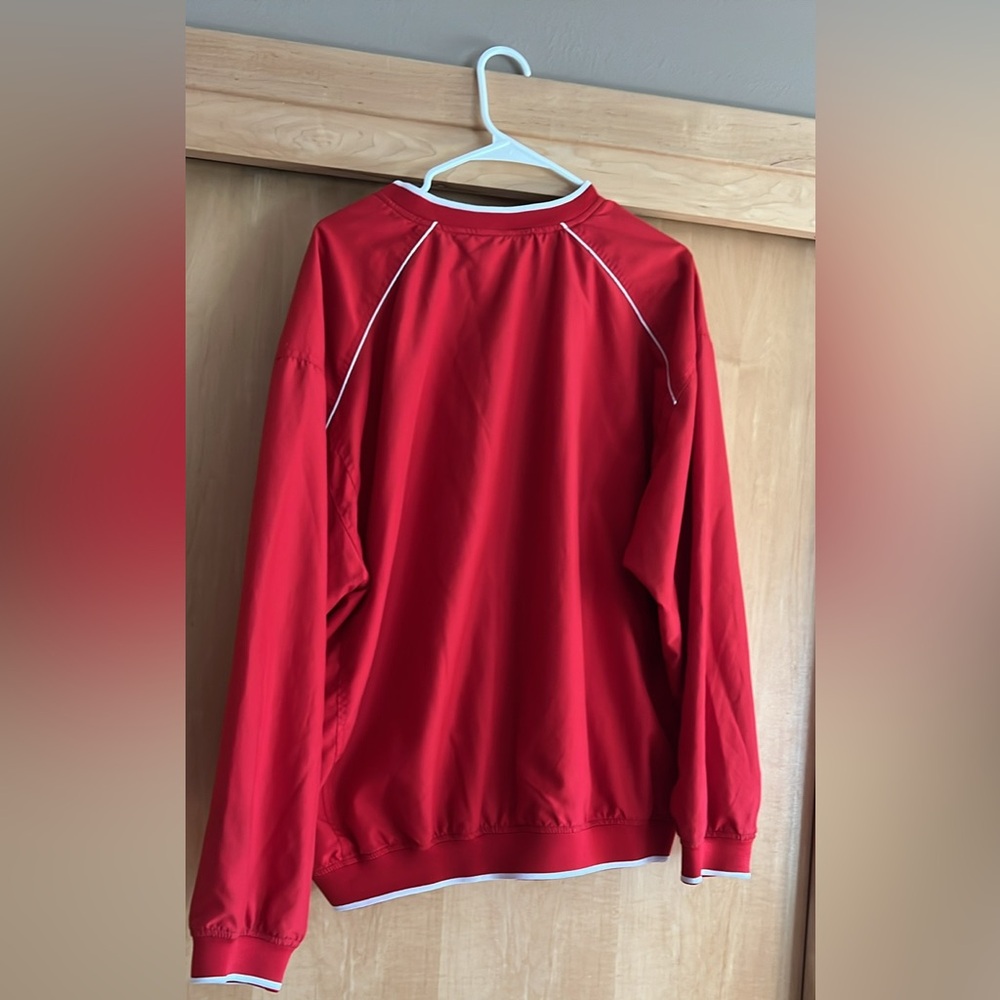 Ballard Red Windbreaker Pullover Jacket - image 2